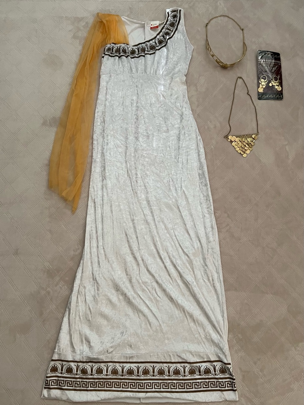 Greek goddess womenâs costume